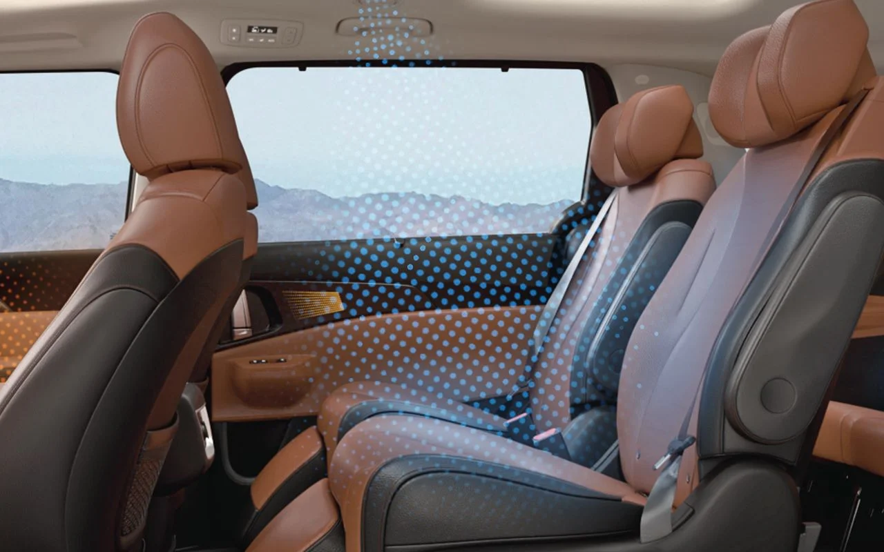 Kia Carnival, seats
