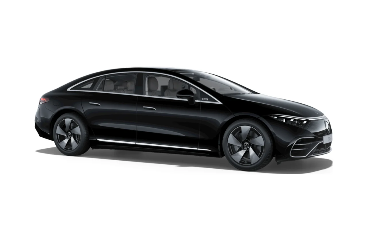 Mercedes-Benz EQS, three quarter