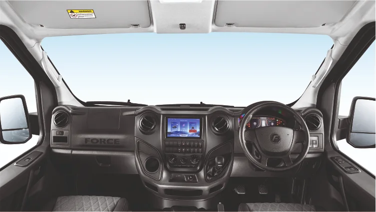 Force Urbania 16 Seater, interior