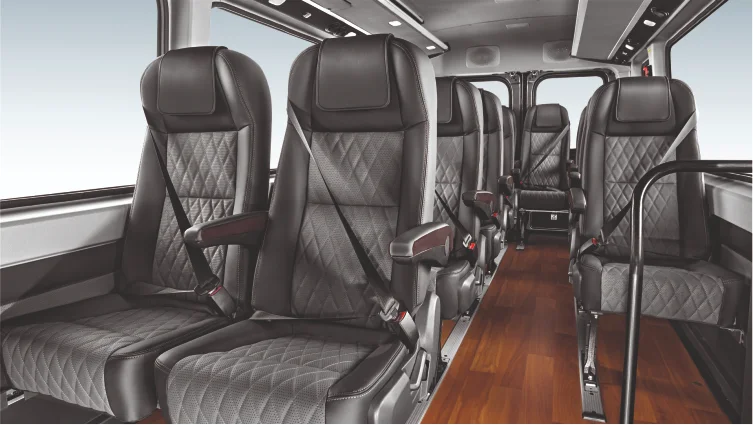 Force Urbania 16 Seater, seats
